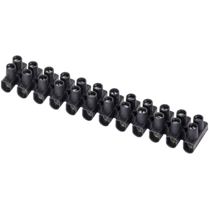LUX-TOOLS Borne serre-fils Blanc Ø 1,5 x 6 mm / 10 pièces