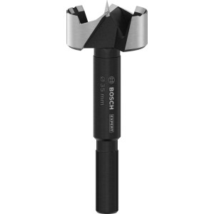 Punta Forstner Bosch Expert Wood, Ø 35mm, nera. Punta per legno per fori precisi.