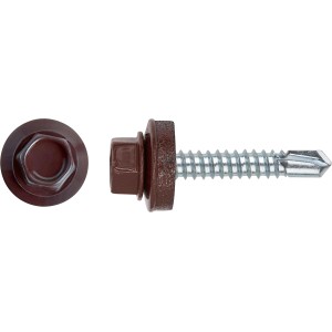 Blechschrauben Sechskantkopf DIN 7504K Stahl Ø 4,8 x 35 mm / 100 Stk.