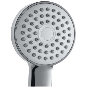 Douchette Laufen Stella 80, 1 jet, chromée, pour une douche relaxante.