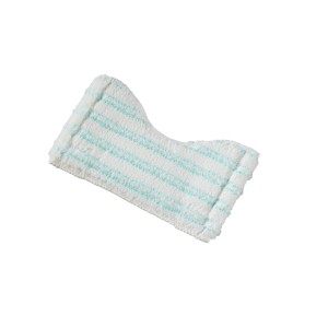 Panno di ricambio Leifheit Flexi-Pad menta-bianco per dispositivi di pulizia, microfibra con setole.