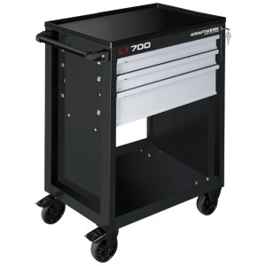 Chariot d'atelier Kraftwerk LT700, 100x71,9x40cm, avec tiroirs et étagère.