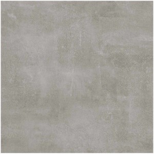 Grès cérame Denver Gris, carrelage de sol mat aspect béton, 60x60 cm.