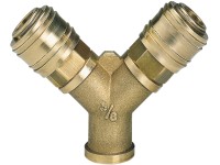 Einhell Verteiler + Schnellkupplung mit Innengewinde R 3/8