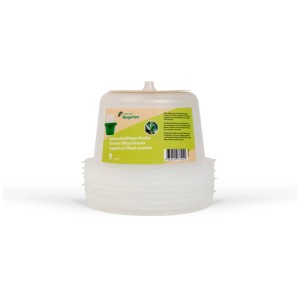 Andermatt Biogarten Cloches de protection SchneckenStopp, lot de 6. Protection contre les limaces et les intempéries.