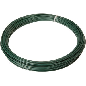 Fil de fer vert Conacord, Ø 1,8 mm, 16 m, idéal pour le bricolage et la décoration.