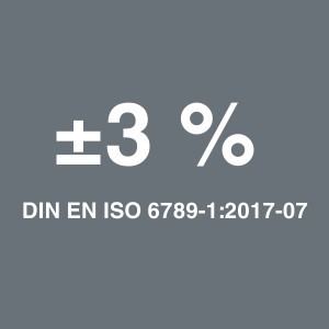 Immagine simbolo: Chiave dinamometrica Wera precisione ±3% secondo DIN EN ISO 6789-1