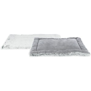 Trixie Tapis pour chien et chat Harvey, 95x65 cm, blanc, noir et gris.