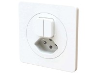 UP-Kleinkombi Doppel-Druckschalter maxONE S3+3 / T13 / 10 A / 250 V UP-Kleinkombi Doppel-Druckschalter maxONE S3+3 / T13 / 10 A / 250 V