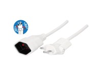 Prolunga TD clip-clap Bianco / 0,5 m