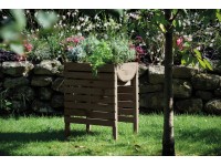 Hochbeet inkl. Folie Anthrazit (HxBxT) 58 x 71 x 36 cm