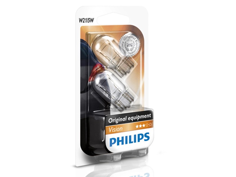 Philips Glassockellampe Vision W21 / 5 W