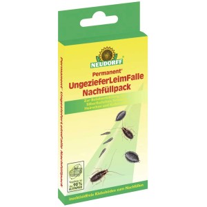 Neudorff Permanent Trappola Collante Insetti Ricarica, 4 pz per il controllo dei parassiti.