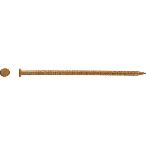 Clou à panneaux LUX marron foncé (Ø 1,8 mm) en acier, adapté aux panneaux en bois et en plastique.