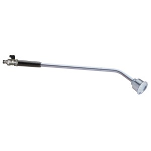 Gartec Aquajet lance d'arrosage, étroite, 60 cm, chromée, pour un arrosage délicat dans le jardin.