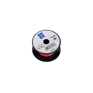 Ficelle de maçon LUX Classic Rouge, rouleau de 20 m, pour des mesures précises et la maçonnerie.