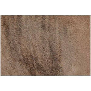 Cuscino per sedia Coste color tortora, 40x40 cm, in poliestere. Texture soffice.