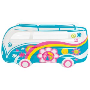 Materassino gonfiabile Intex Groovy Van, 23x91x178 cm, per divertimento in acqua in stile retrò.