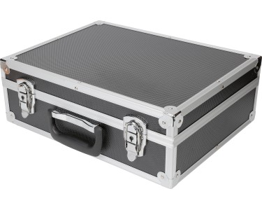 Wiltec Cassetta Attrezzi Vuota In Alluminio Con 2 Chiavi, Valigetta Universale Per Attrezzi 45 X 32 X 22,5 Cm, Hobby, Lavoro, Cassetta Portautensil | Leroy Merlin - Foto 10