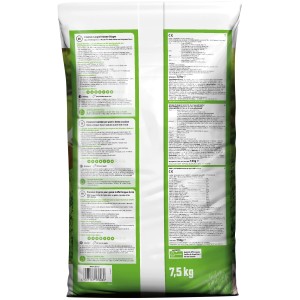OBI Premium fertilizzante per prato a lunga durata, sacco da 7,5 kg per un prato verde e denso.