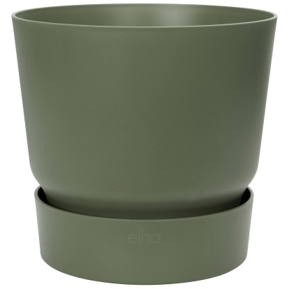 Elho Pflanzgefäss Greenville Leaf Green Ø 30 cm