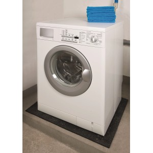 Lavatrice su tappetino antivibrazioni e fonoassorbente 60x60 cm. Accessorio per lavatrici.