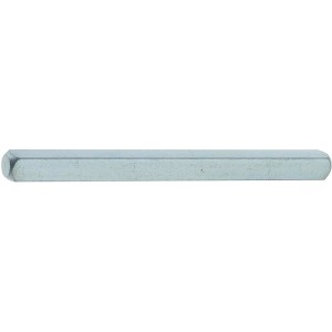 Alpertec Vierkantstift, 8x140 mm, verzinkt, für Türbeschläge.