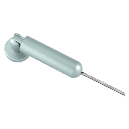 Gardinia Set corda metallica per tenda Race Cromo 5 m