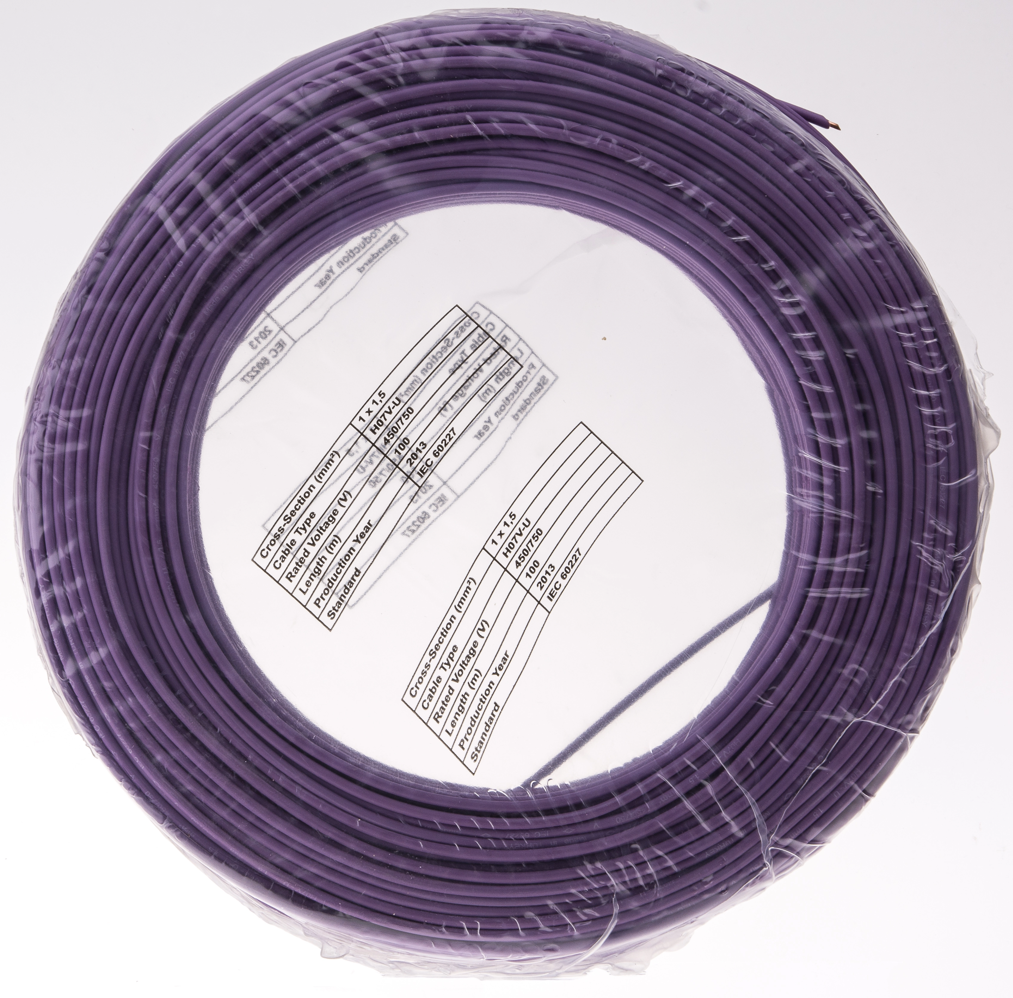 Filo T Viola Ø 1,5 mm / lunghezza 20 m