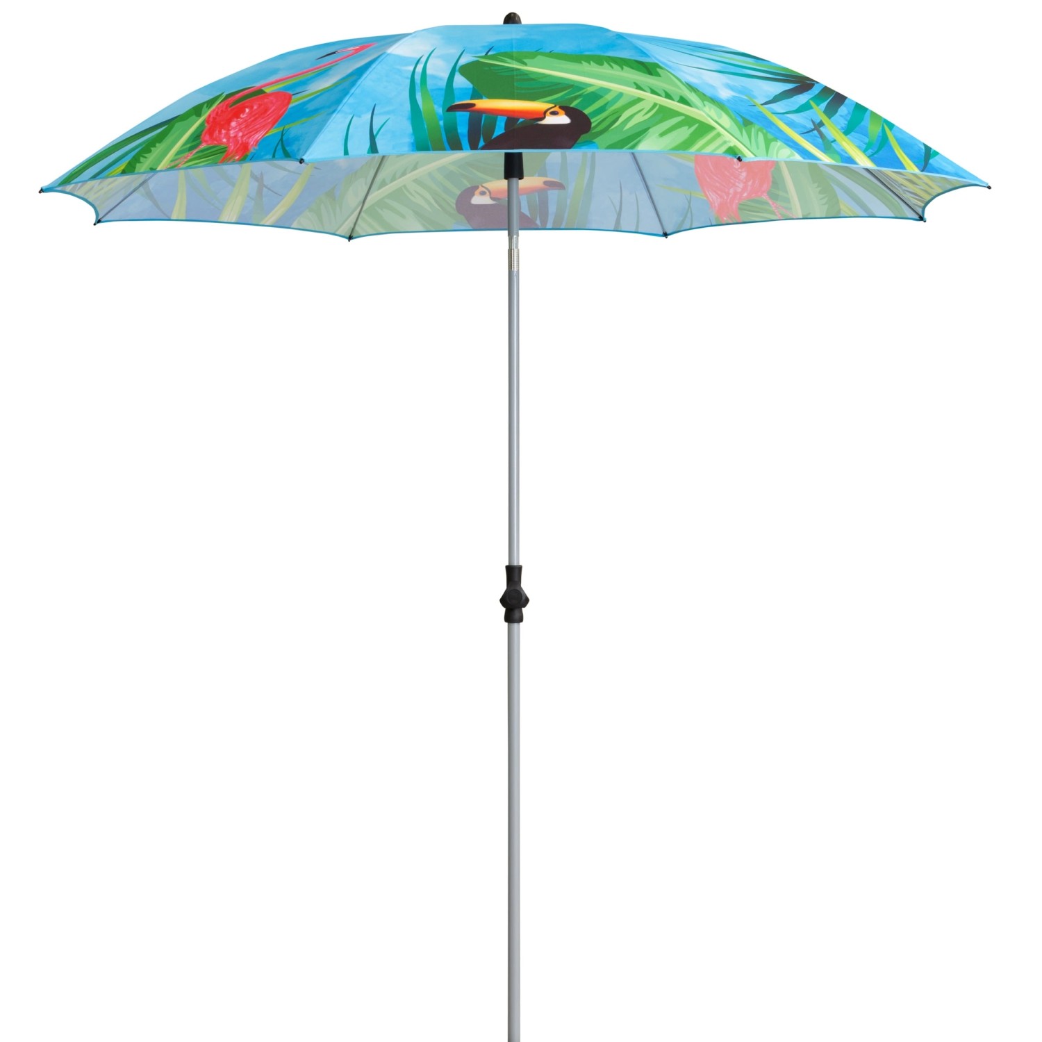 Doppler Sonnenschirm Basic Flamingo Ø 200 cm kaufen bei OBI