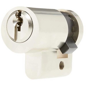 Abus cylindre rond suisse JW14N, serrure de porte avec haute protection anti-perçage et anti-crochetage.