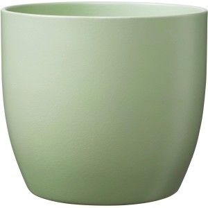 Soendgen Keramik Vaso per fiori Basel Fashion, Ø 16cm, verde lime, opaco.