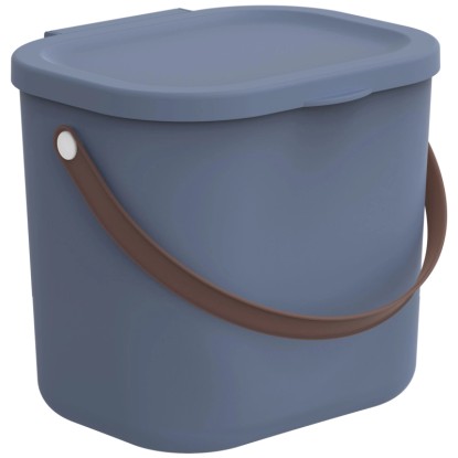 Rotho Aufbewahrungsbox Albula Graublau 6 l