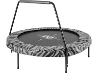 Exit Trampolin Tiggy Junior mit Bügel Schwarz-Grau Ø 140 cm