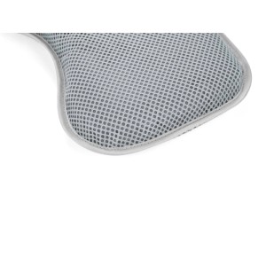 Appui-tête gris pour spa Bestway LAY-Z-SPA, lot de 2, rembourré et ergonomique.