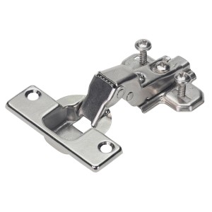 Cerniera a tazza Hettich per la costruzione di mobili, montaggio a pannello centrale, per l'installazione di ante di armadi.