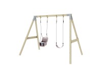 PolarPlay Schaukel Papagei Altrosa