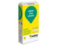 Weber Verformbarer Naturstein-Klebemörtel Tras Classic Weiss Sack 25 kg Weber Verformbarer Naturstein-Klebemörtel Tras Classic Weiss Sack 25 kg