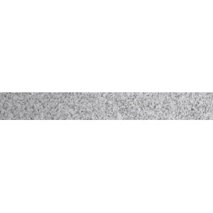 Plinthe en pierre naturelle de granit gris poli, 8x61 cm.