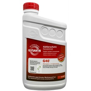 Glysantin G40 liquide de refroidissement concentré, bouteille de 1 litre.