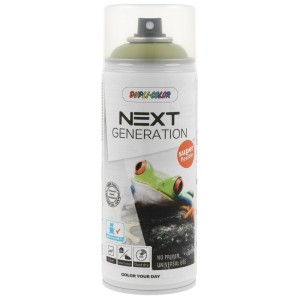Dupli-Color spray Next Generation verde Mistletoe, bomboletta da 400 ml.