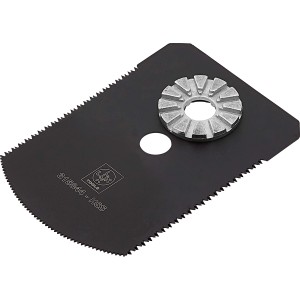 Lame de scie segmentée HSS LUX, 60 mm, pour outils multifonctions, pour scier le bois et le plastique.