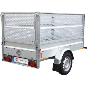 Griglia Stema (66cm) per rimorchio auto Variolux 750 in lamiera forata zincata.