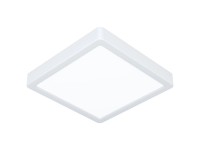 Eglo LED-Deckenleuchte Fueva 6 CCT Kunststoff Weiss 22 x 22 cm