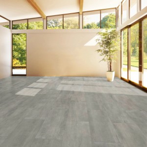 Pièce lumineuse avec panneaux décoratifs Classen Neo 2.0 Vario Riviera aspect pierre.