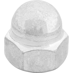 Écrous borgne M6 Acier galvanisé à chaud 8 pcs