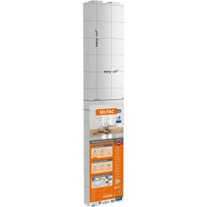 Panneau pliable Selitac AquaStop 2,2 mm, rouleau de 15 m² pour parquet et stratifié comme isolation phonique.