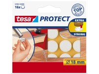 Tesa Filzgleiter rund Weiss 18 mm