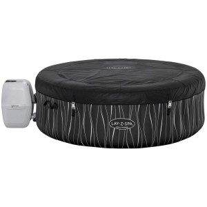 Bestway Lay-Z-Spa Hollywood Airjet, spa gonflable avec couverture et pompe.