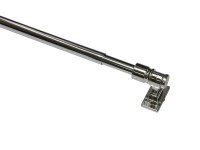 Gardinia Barre de fenêtre California Chrome Ø 12 mm Extensible 50 - 85 cm